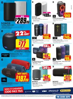 Preview of The Good Guys catalogue  - valid from 08.04.2026 | Page: 21