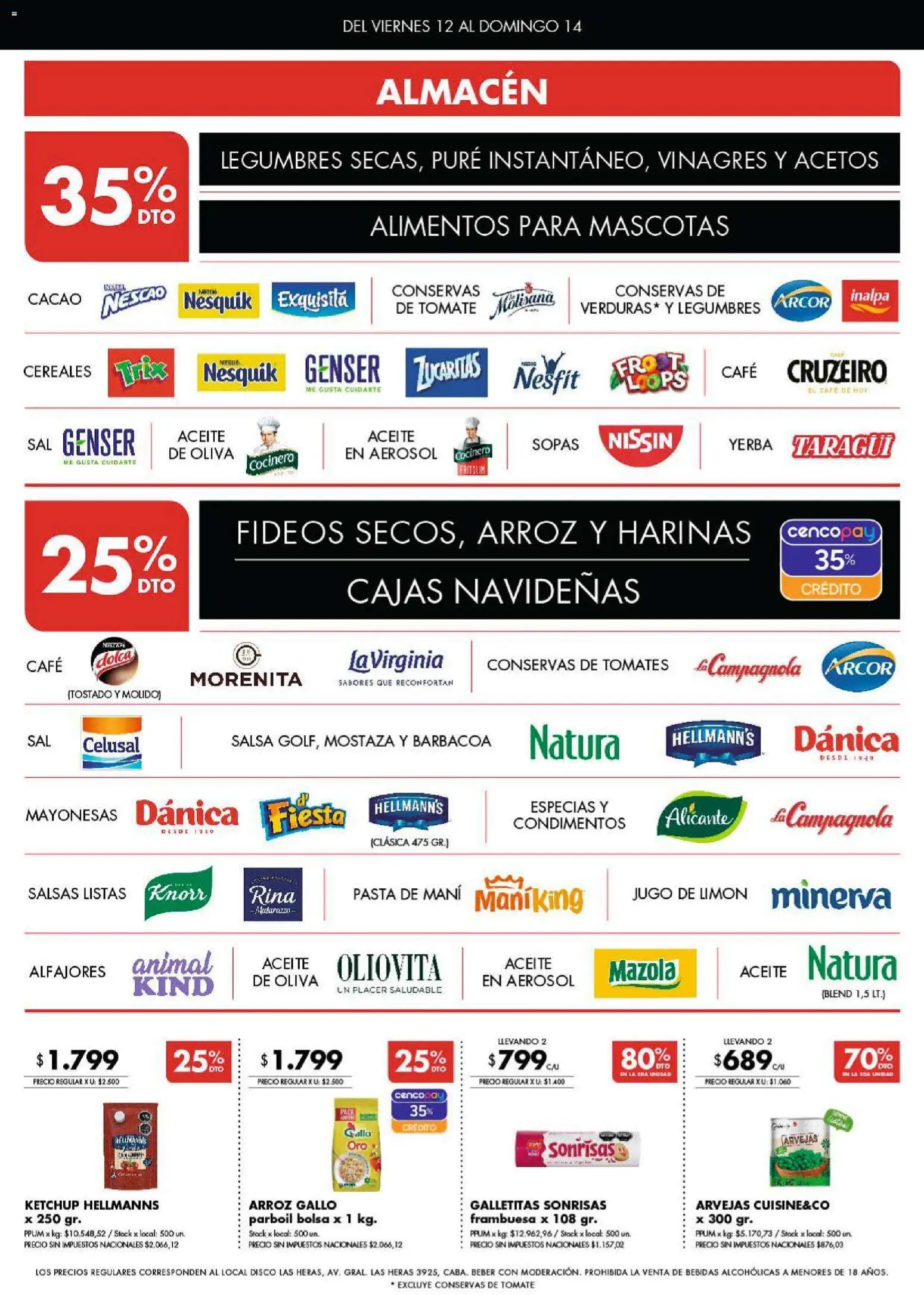 Disco - Ofertas | Córdoba │ válido desde el 12.12.2025 | Página: 3 | Productos: Aceite, Mostaza, Tomate, Tomates