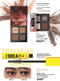 Vista previa de AVON campaña 6 2026, nuevo folleto de la tienda, válido en México a partir del 02.04.2026 | Página: 65 | Productos: Paleta, Máscara, Agua