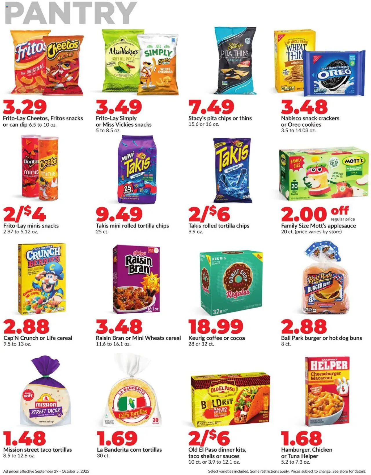 HyVee Weekly Ad - valid from 29.09.2025 | Page: 15 | Products: Berries, Chips, Salt, Dill