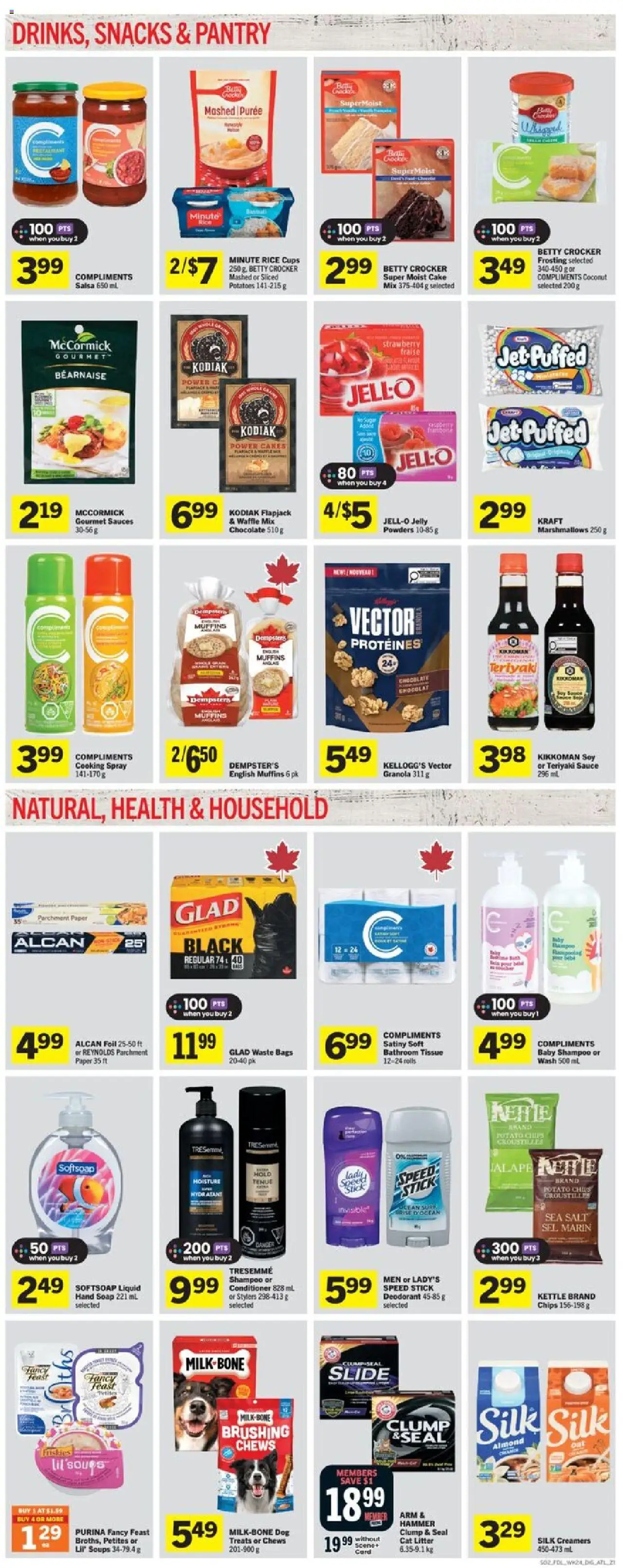 Foodland flyer valid from 09.10.2025 | Page: 6 | Products: Rice, Soap, Deodorant, Chocolate