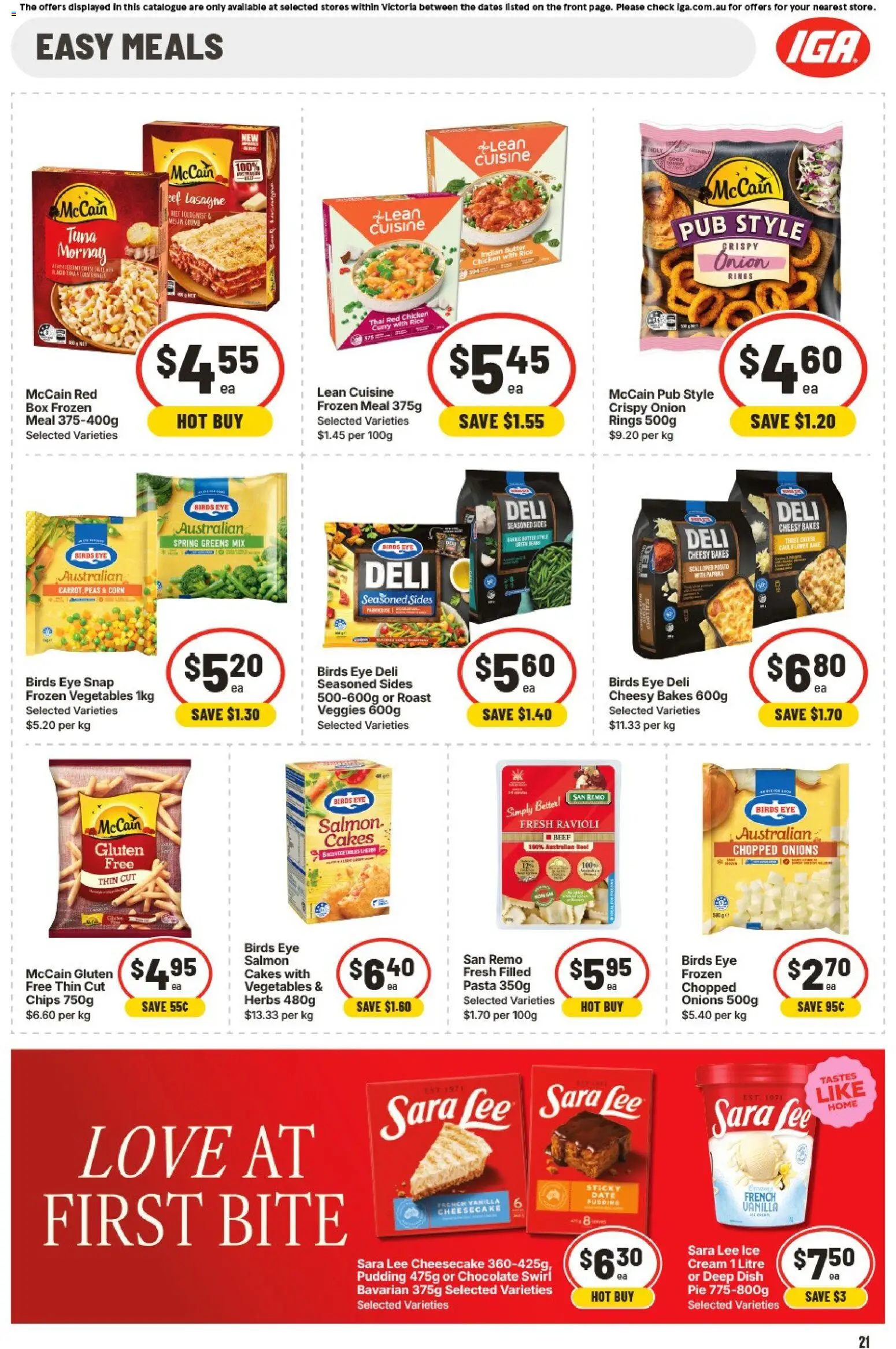 IGA catalogue - valid from 24.12.2025 | Page: 24 | Products: Rice, Beef, Pasta, Vegetables