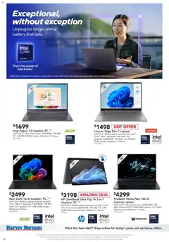 Preview of Harvey Norman  Catalogue  - valid from 05.12.2025 | Page: 2 | Products: Battery, Accessories, Pc, Laptop