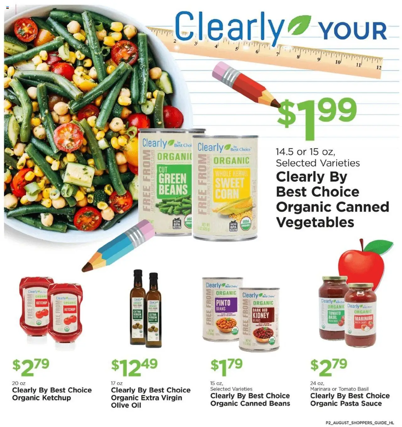 Homeland Bring Savings Home Shopper's Guide - valid from 01.08.2025 | Page: 2 | Products: Corn, Ketchup, Vegetables, Sauce
