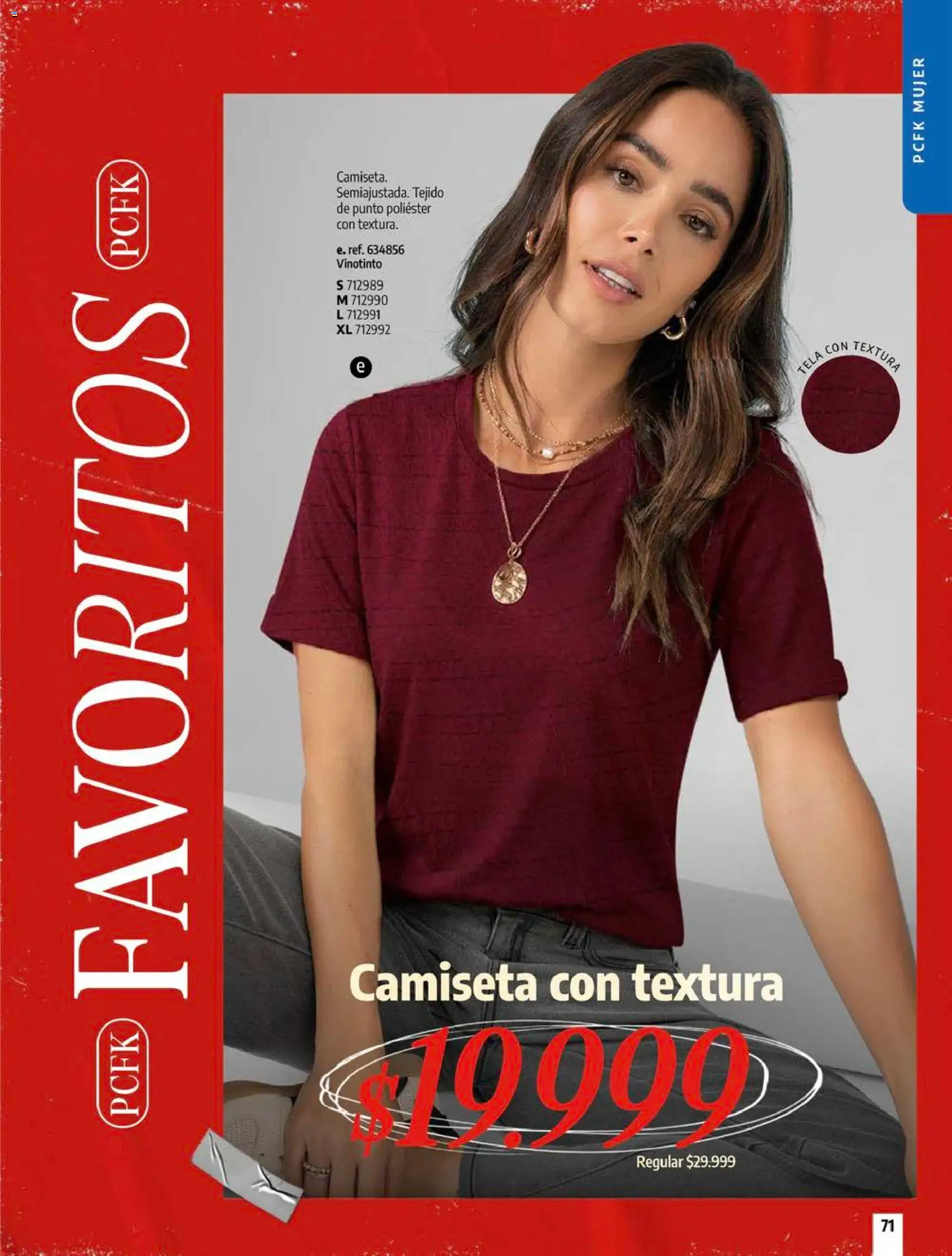 Pacifika revista - valida desde el 01.08.2026 | Página: 71 | Productos: Camiseta