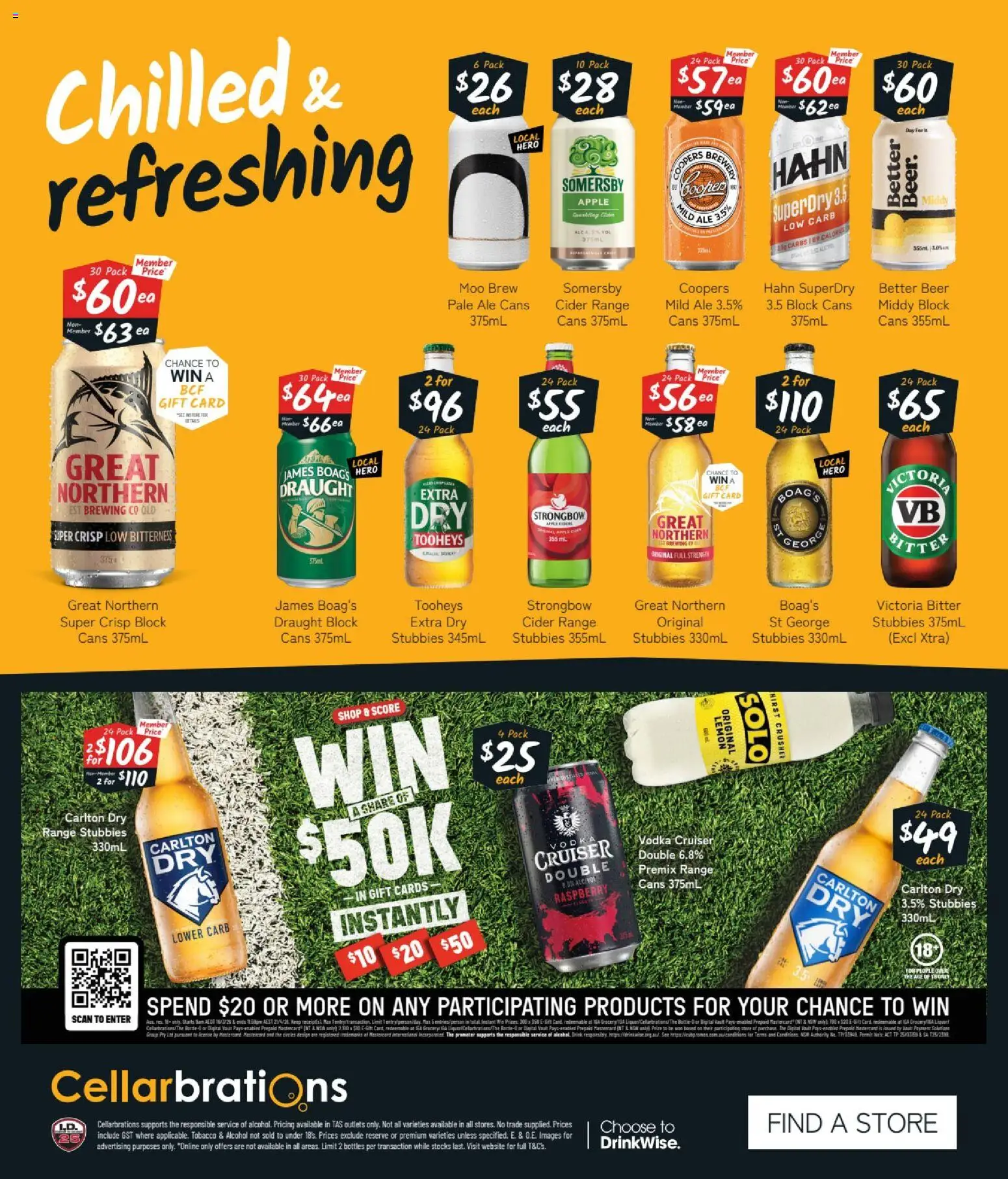 Cellarbrations catalogue - valid from 23.03.2026 | Page: 8 | Products: Beer, Vodka, Lemon, Digital