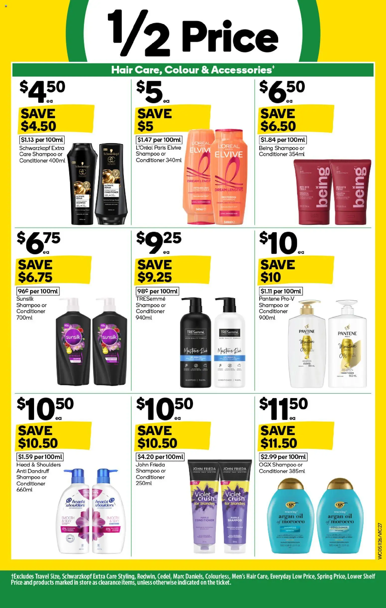 Woolworths catalogue - valid from 05.11.2025 | Page: 27 | Products: Shelf, Conditioner, Oil, Argan oil