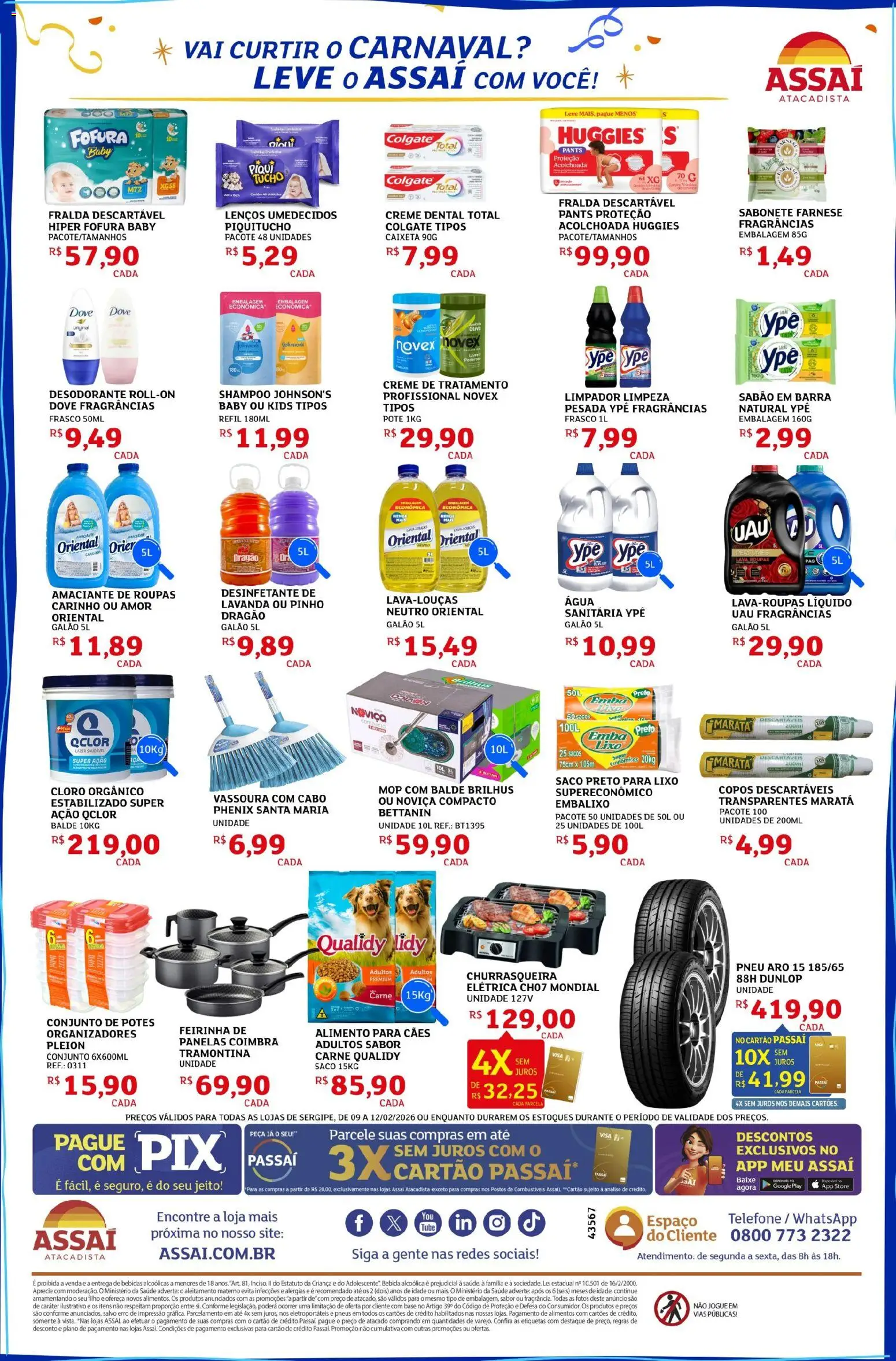 Assaí Atacadista Folheto - válido de 09.02.2026 | Página: 4