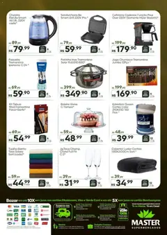 Master ofertas Especiais - Pré-Visualização do folheto da loja Master, válido de 02.03.2026 | Página: 12 | Produtos: Chaleira, Sanduicheira, Edredom, Cobertor