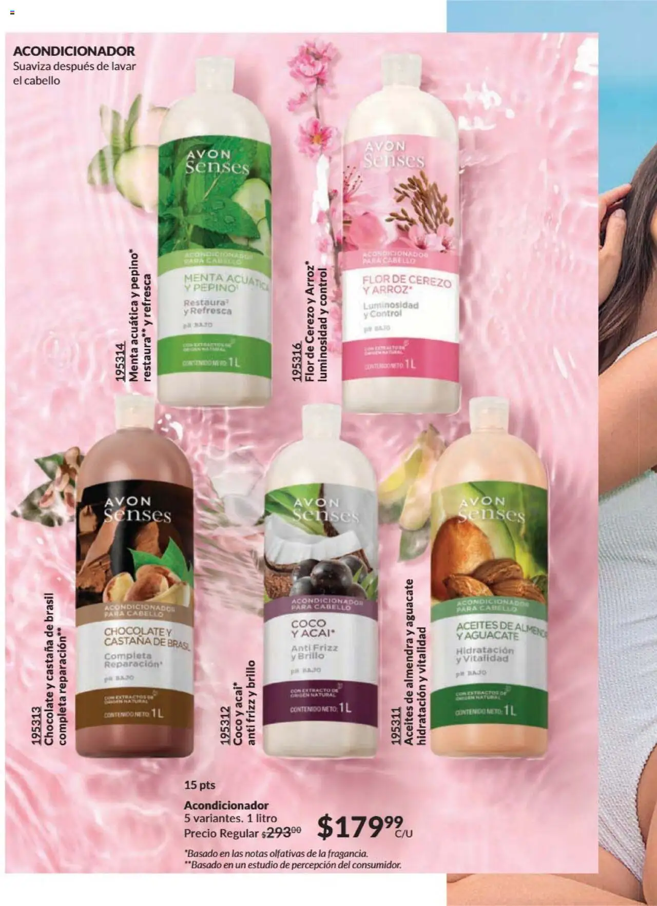 Nuevas ofertas de AVON válidas en toda la República Mexicana desde el 09.10.2025. ¡Encuentra las mejores ofertas en AVON - Campaña 16 2025! | Página: 184 | Productos: Brillo, Aguacate, Chocolate, Acondicionador