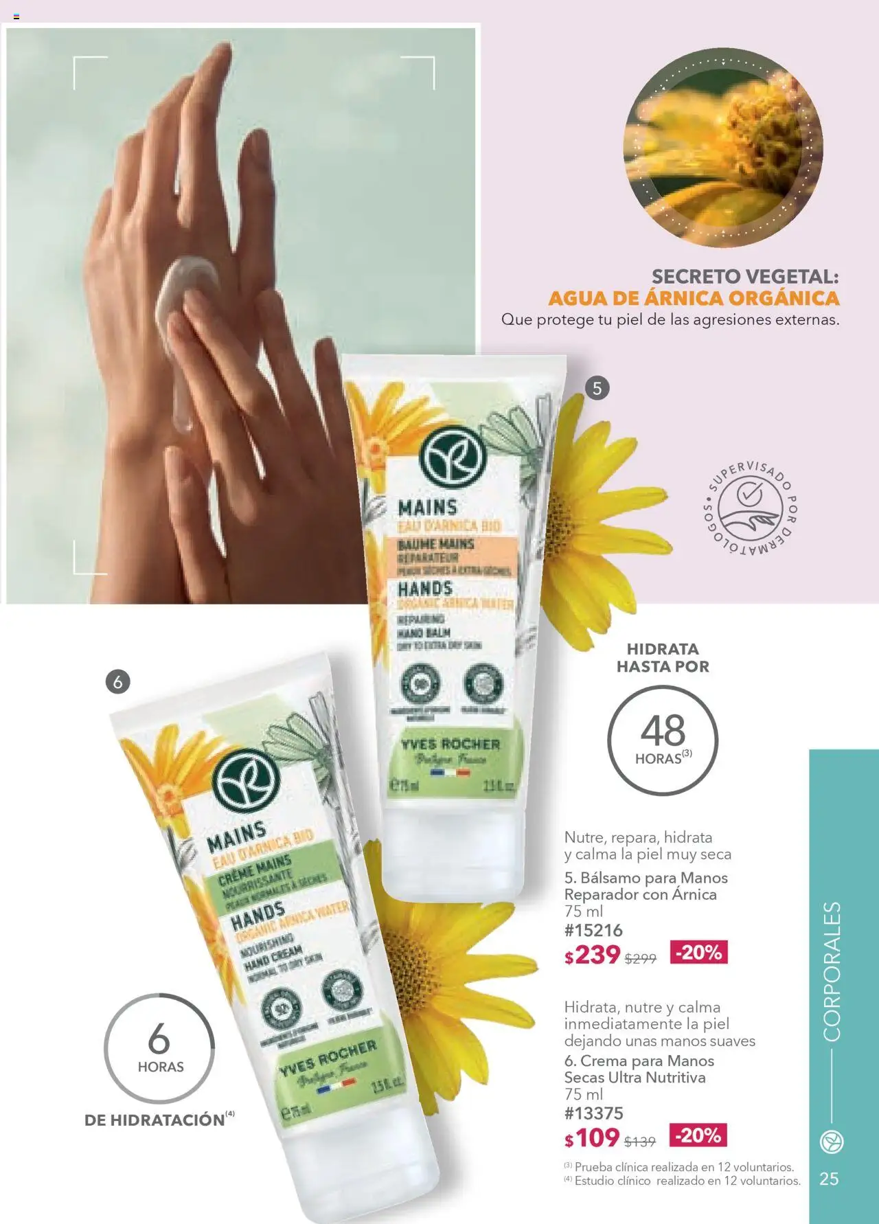 Nuevas ofertas de Yves Rocher válidas en toda la República Mexicana desde el 07.10.2025. ¡Encuentra las mejores ofertas en Yves Rocher - Campaña 14 2025! | Página: 25 | Productos: Crema, Agua, Bálsamo