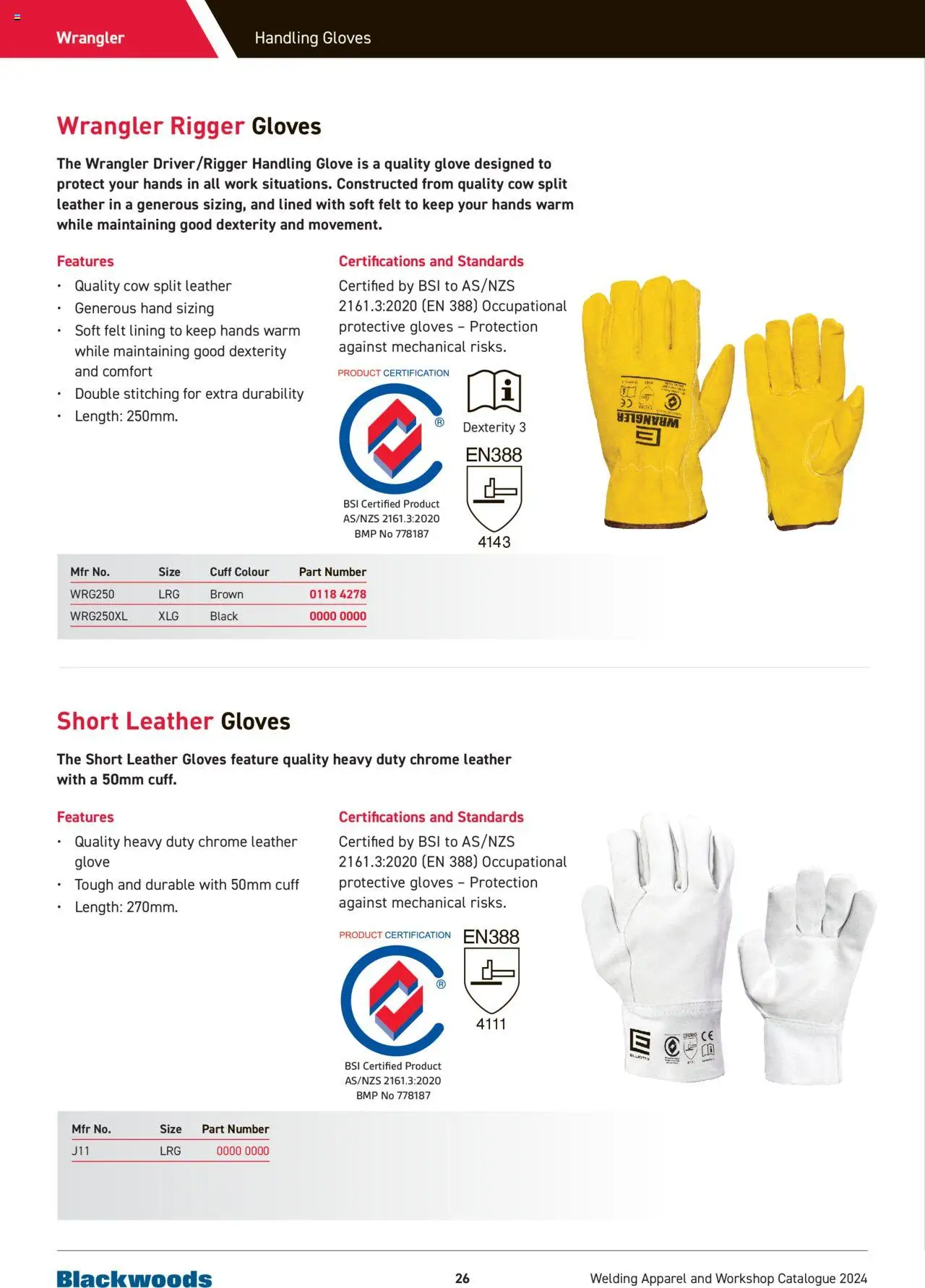 Black Woods catalogue - valid from 22.07.2024 | Page: 26 | Products: Gloves