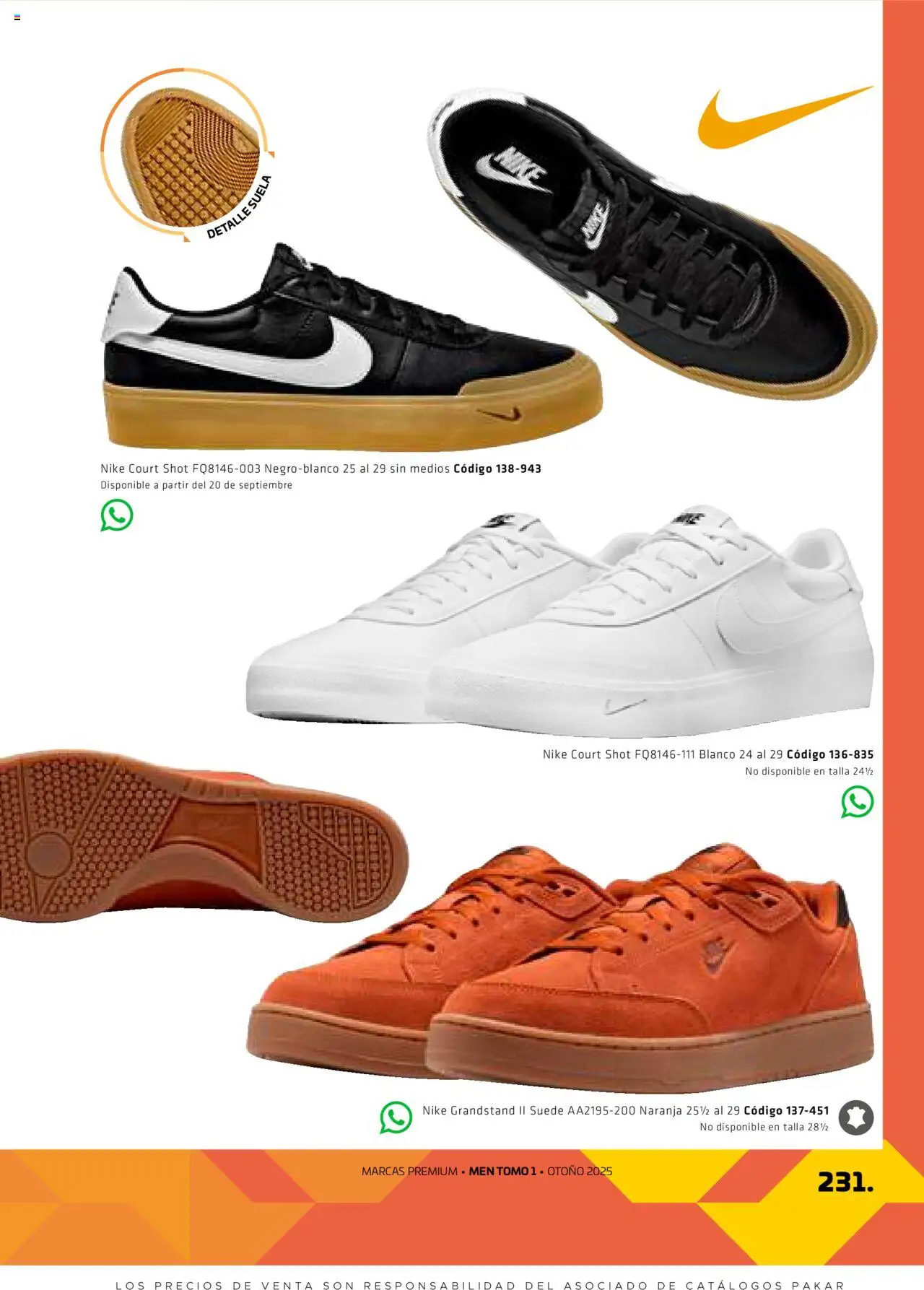 Nuevas ofertas de SC Pakar válidas en toda la República Mexicana desde el 29.08.2025. ¡Encuentra las mejores ofertas en SC Pakar - Catálogo Otoño Men Tomo 1! | Página: 231 | Productos: Shot