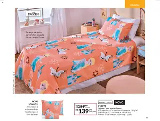 Avon - Campanha 03: Casa & Estilo - Pré-Visualização do folheto da loja Avon, válido de 15.01.2026 | Página: 71 | Produtos: Jogo de cama, Travesseiro, Cama, Fronha