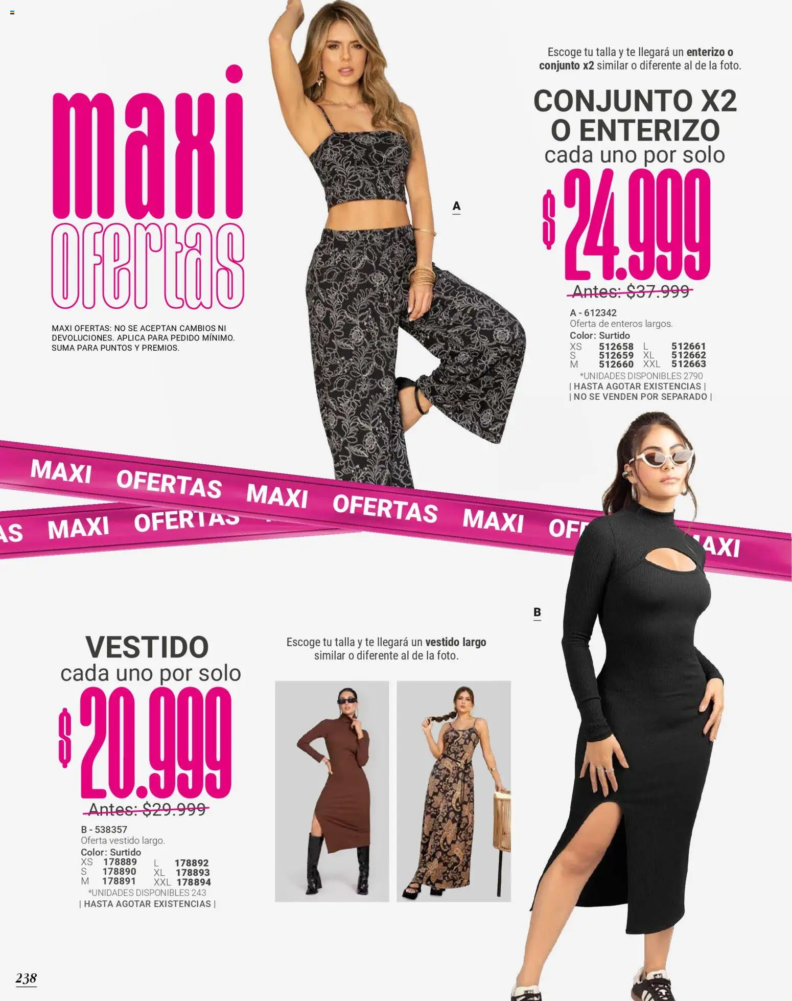 Carmel revista - valida desde el 29.10.2025 | Página: 238 | Productos: Té, Vestido, Conjunto, Enterizo