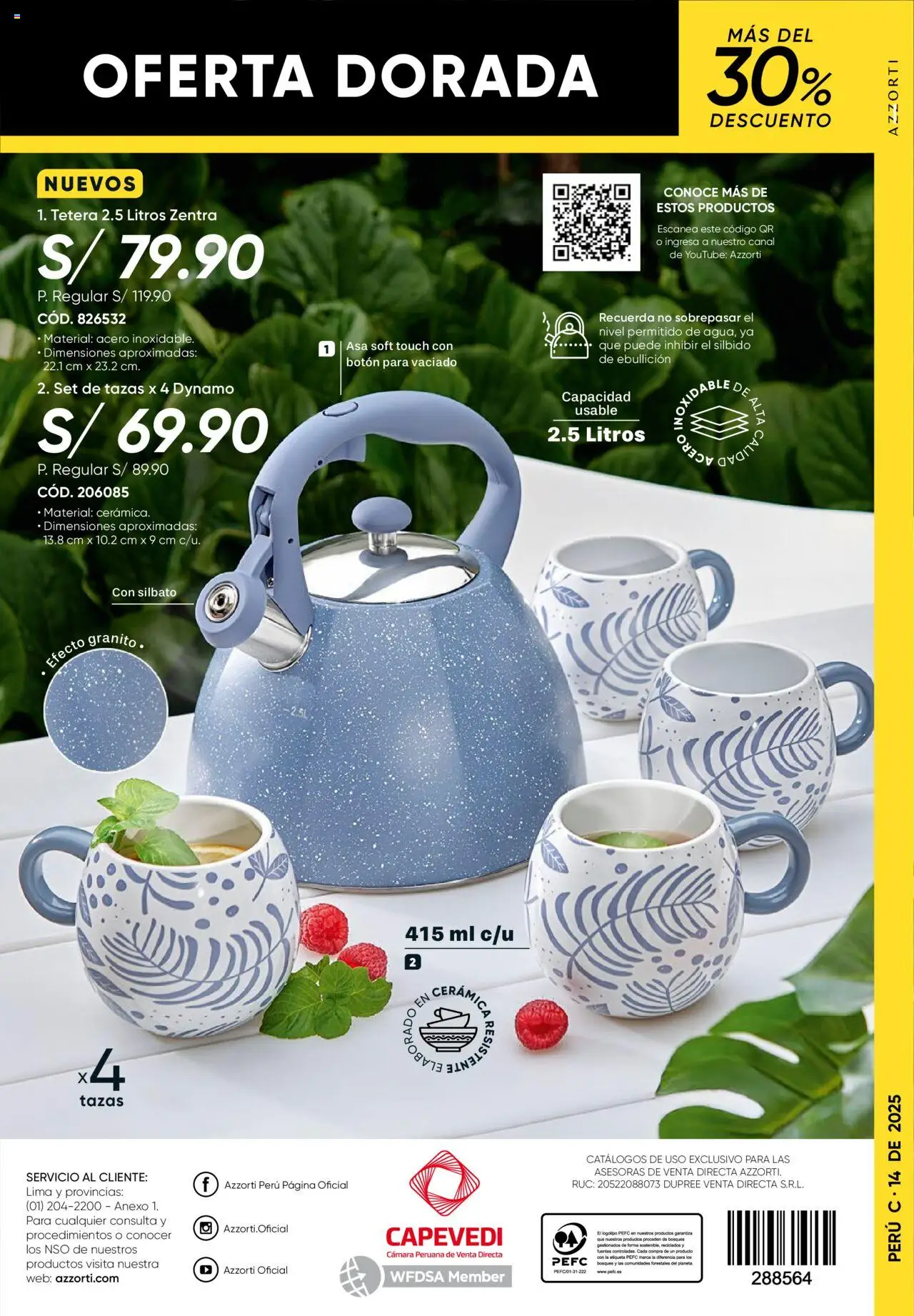 Catálogo Azzorti válido desde 18.08.2025 | Página: 260 | Productos: Cámara