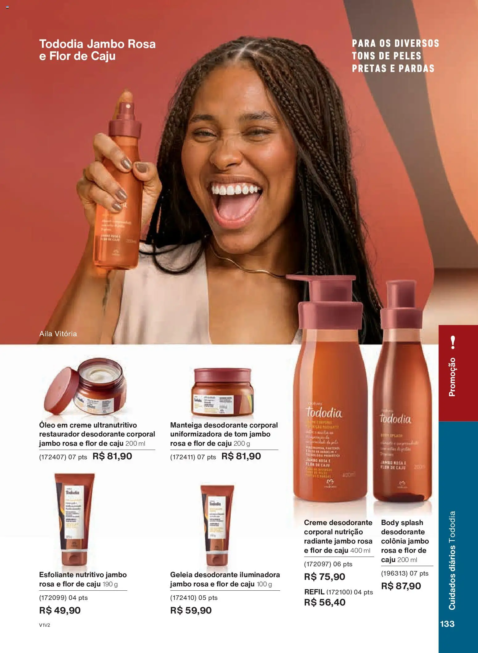 Natura Folheto - válido de 26.11.2025 | Página: 133 | Produtos: Desodorante, Manteiga, Óleo, Creme