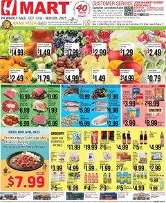 Preview of Hmart weekly ads valid from 31.10.2025