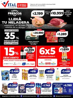 Vista previa Vital - Ofertas fin de semana - Mar del Plata válido desde el 08.08.2025
