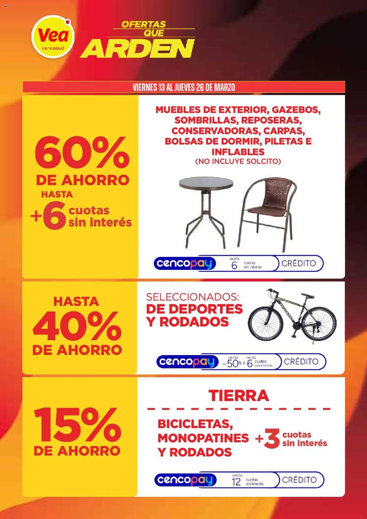 Vea - Ofertas que Arden │ válido desde el 13.03.2026 | Página: 3