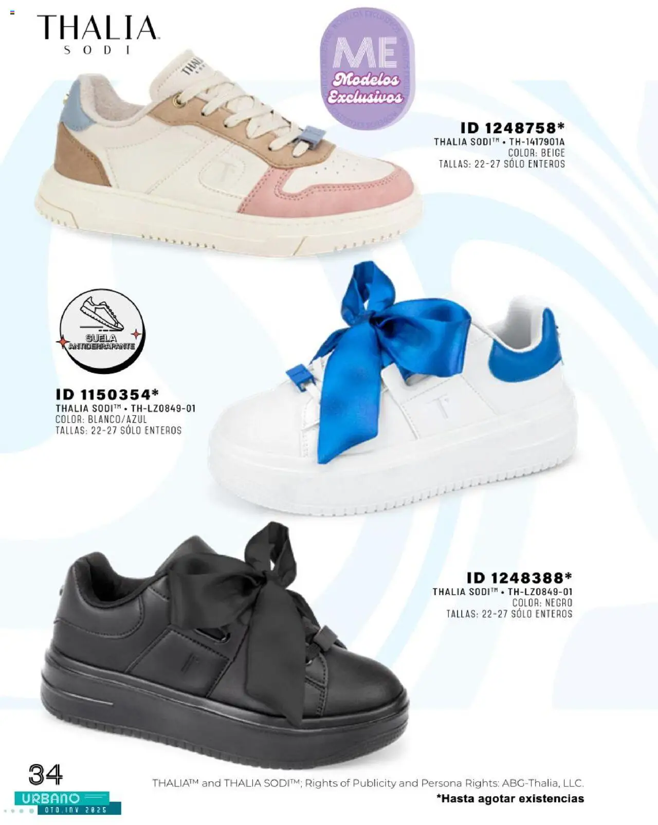 Nuevas ofertas de Price Shoes válidas en toda la República Mexicana desde el 24.07.2025. ¡Encuentra las mejores ofertas en Price Shoes catálogo Urbano otoño / invierno 2025! | Página: 34
