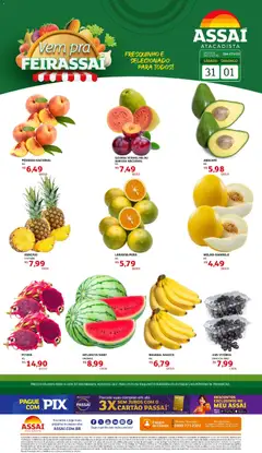 Encarte Assaí Atacadista - AC - Pré-Visualização do folheto da loja Assaí Atacadista, válido de 31.01.2026