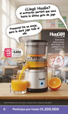 A3D ofertas  válido desde el 12.03.2026 | Página: 6 | Productos: Cable, Jugo