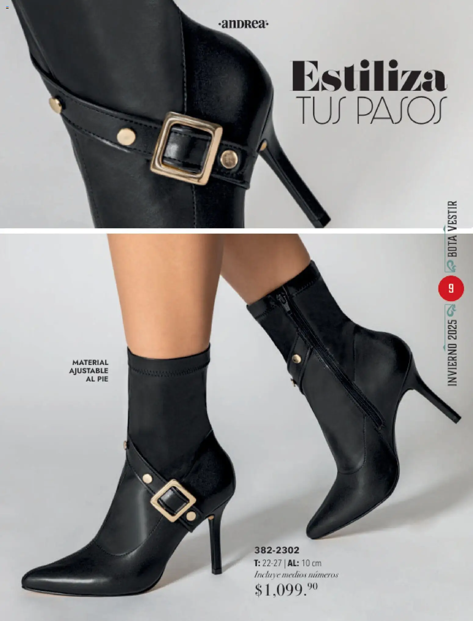 Nuevas ofertas de Andrea válidas en toda la República Mexicana desde el 26.11.2025. ¡Encuentra las mejores ofertas en Andrea catálogo Invierno! | Página: 9