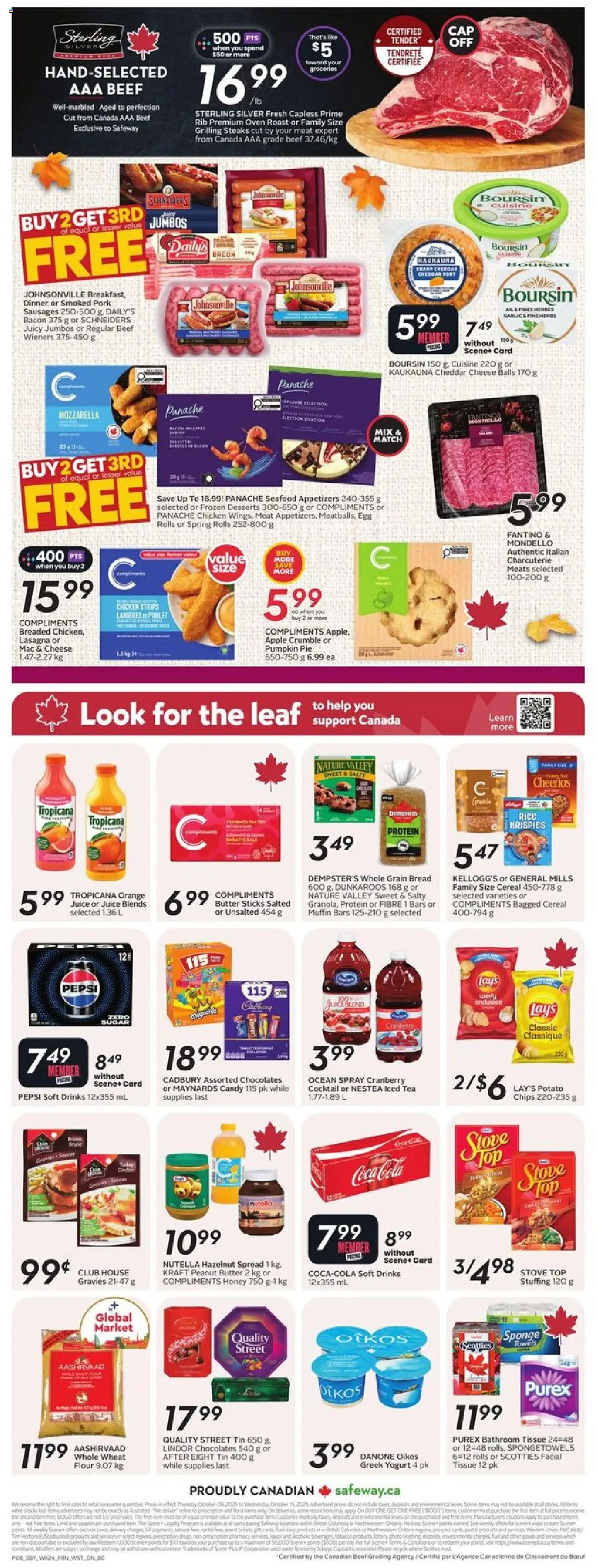 Safeway flyer valid from 09.10.2025 | Page: 4