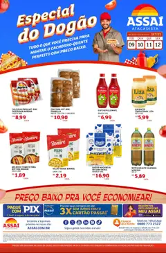 Encarte Assaí Atacadista - GO - Pré-Visualização do folheto da loja Assaí Atacadista, válido de 09.09.2025