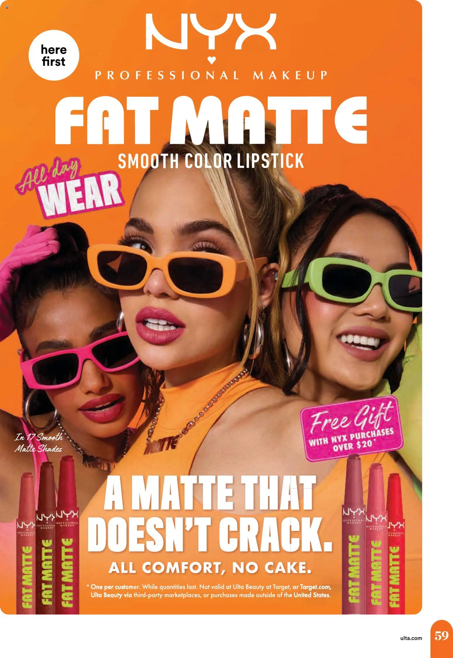 Ulta Beauty - 4.19.26 - 5.10.26 - valid from 19.04.2026 | Page: 59 | Products: Lipstick