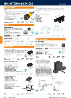 Preview of Jaycar Engineering & Scientific Catalogue 2025/2026  - valid from 09.07.2025 | Page: 234