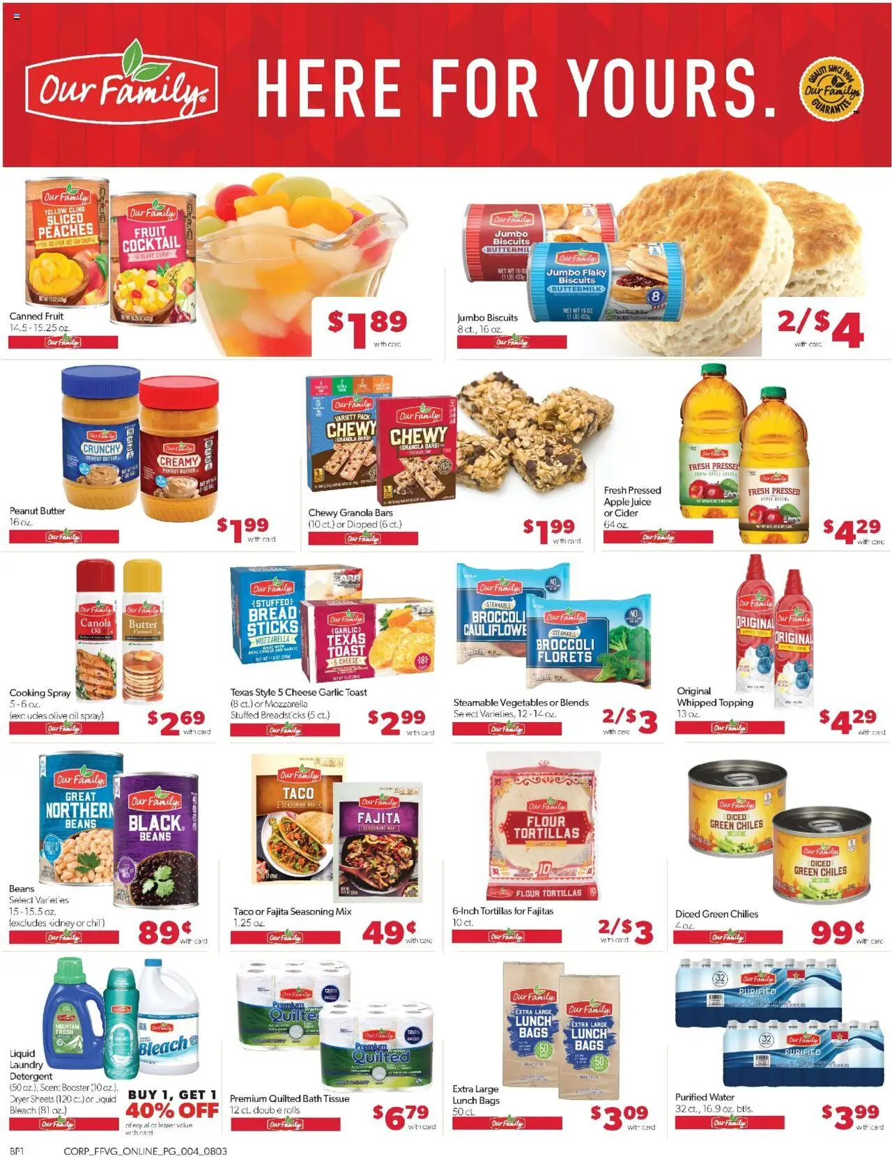 Family Fare Weekly Ad - valid from 03.08.2025 | Page: 9