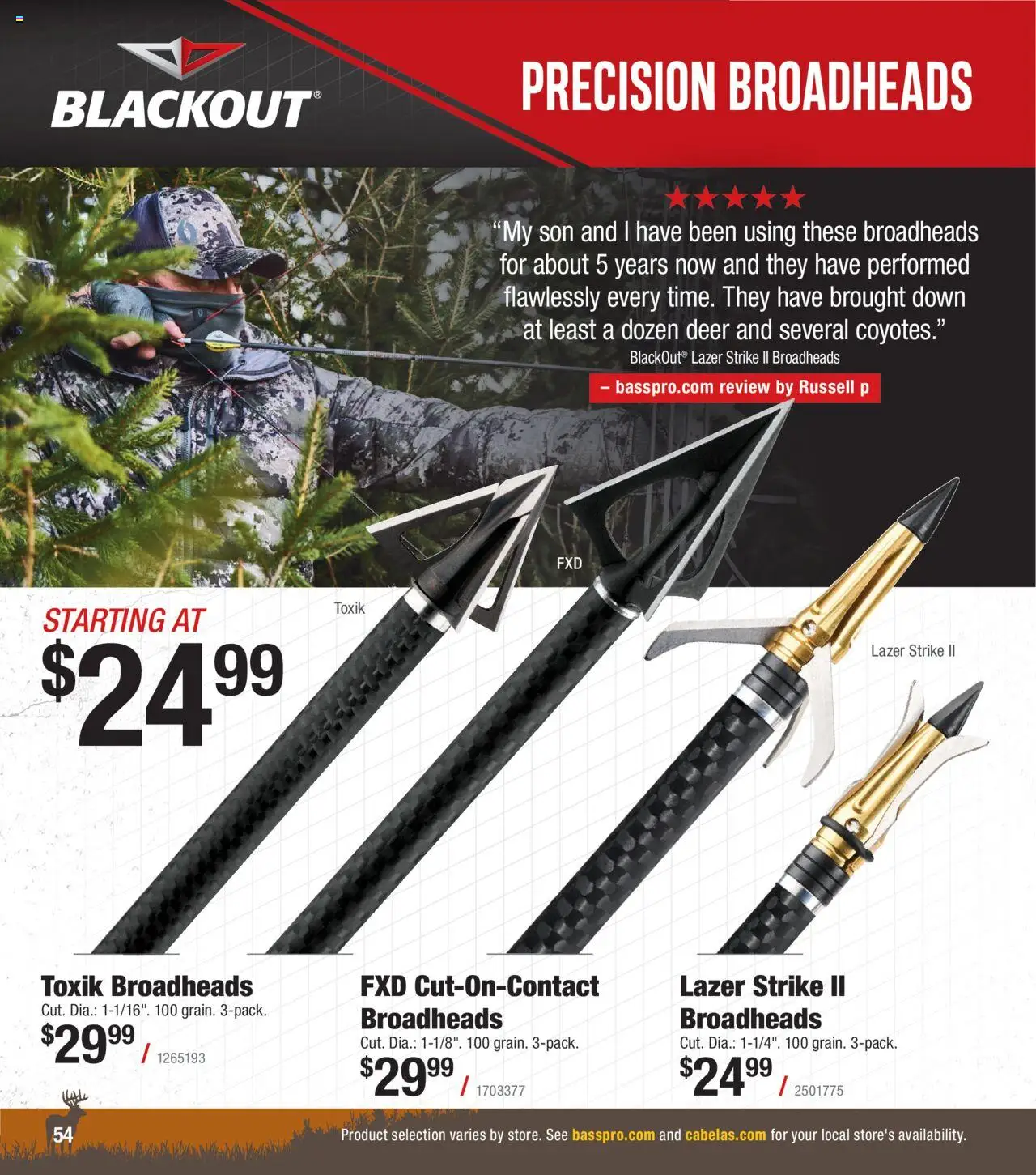 Cabela's Archery 25 - valid from 15.07.2025 | Page: 54
