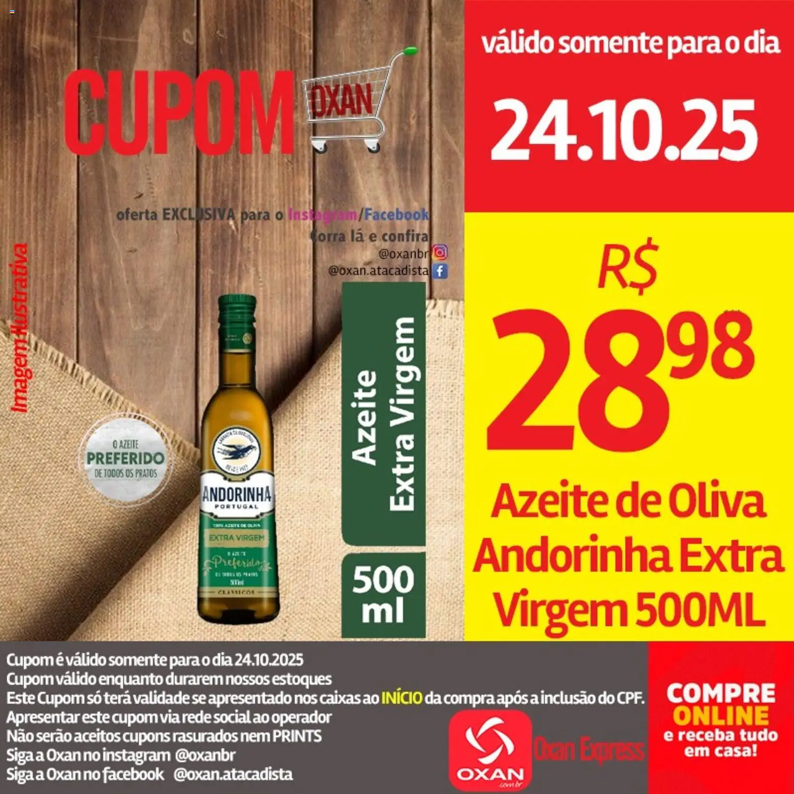 Oxan Atacadista Folheto - válido de 24.10.2025 | Página: 8 | Produtos: Azeite