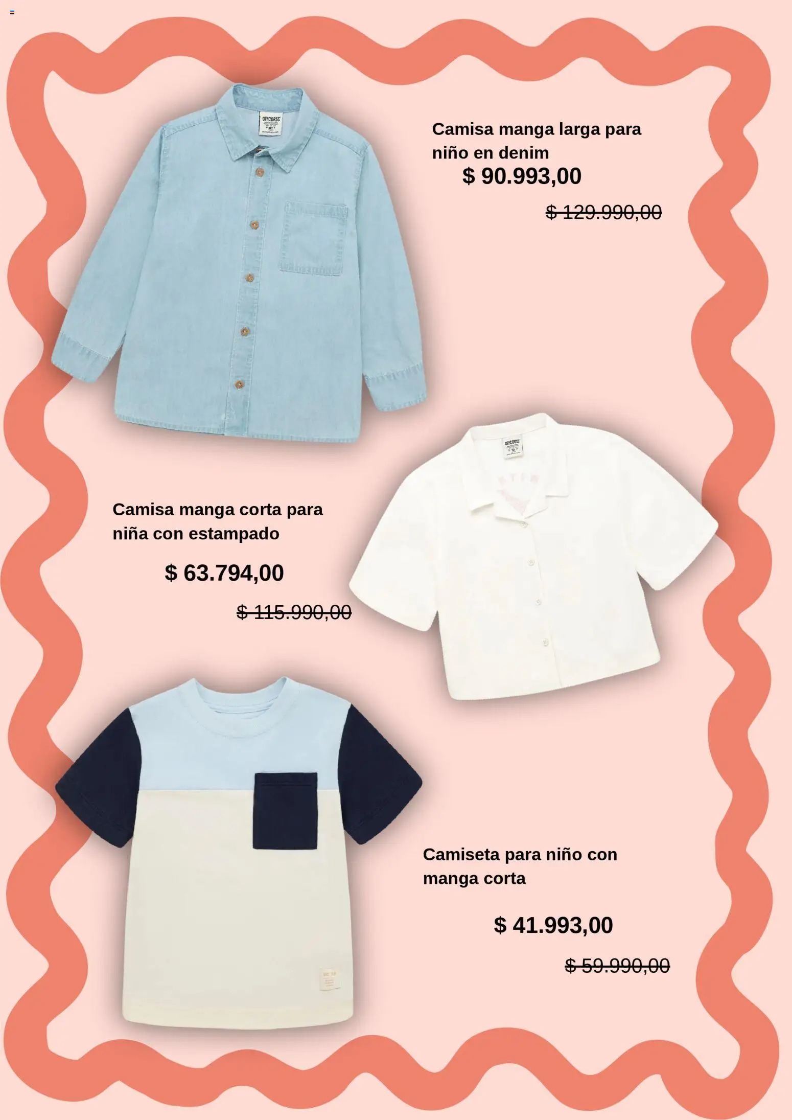 Offcorss revista - valida desde el 06.03.2026 | Página: 5 | Productos: Camiseta, Camisa