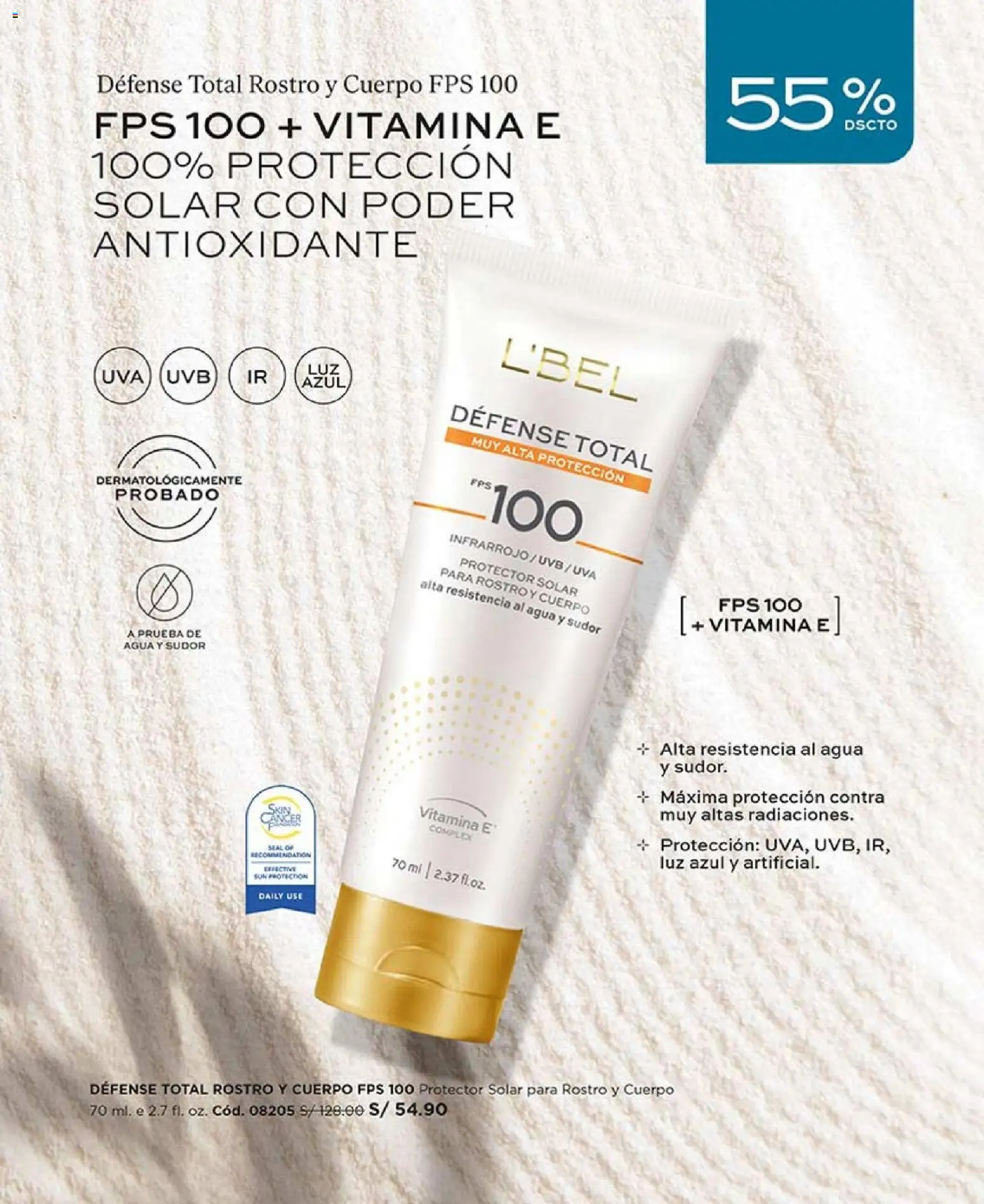 Catálogo L'Bel válido desde 27.12.2025 | Página: 39 | Productos: Protector solar