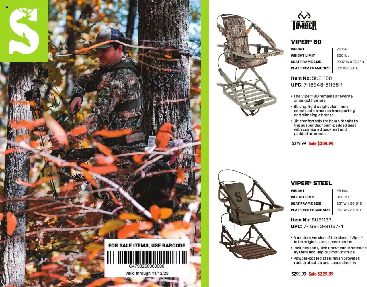 Dunham's Sports Hunting Game Camera, Blind & Treestand Guide - valid from 21.08.2025 | Page: 13 | Products: Cable, Weight