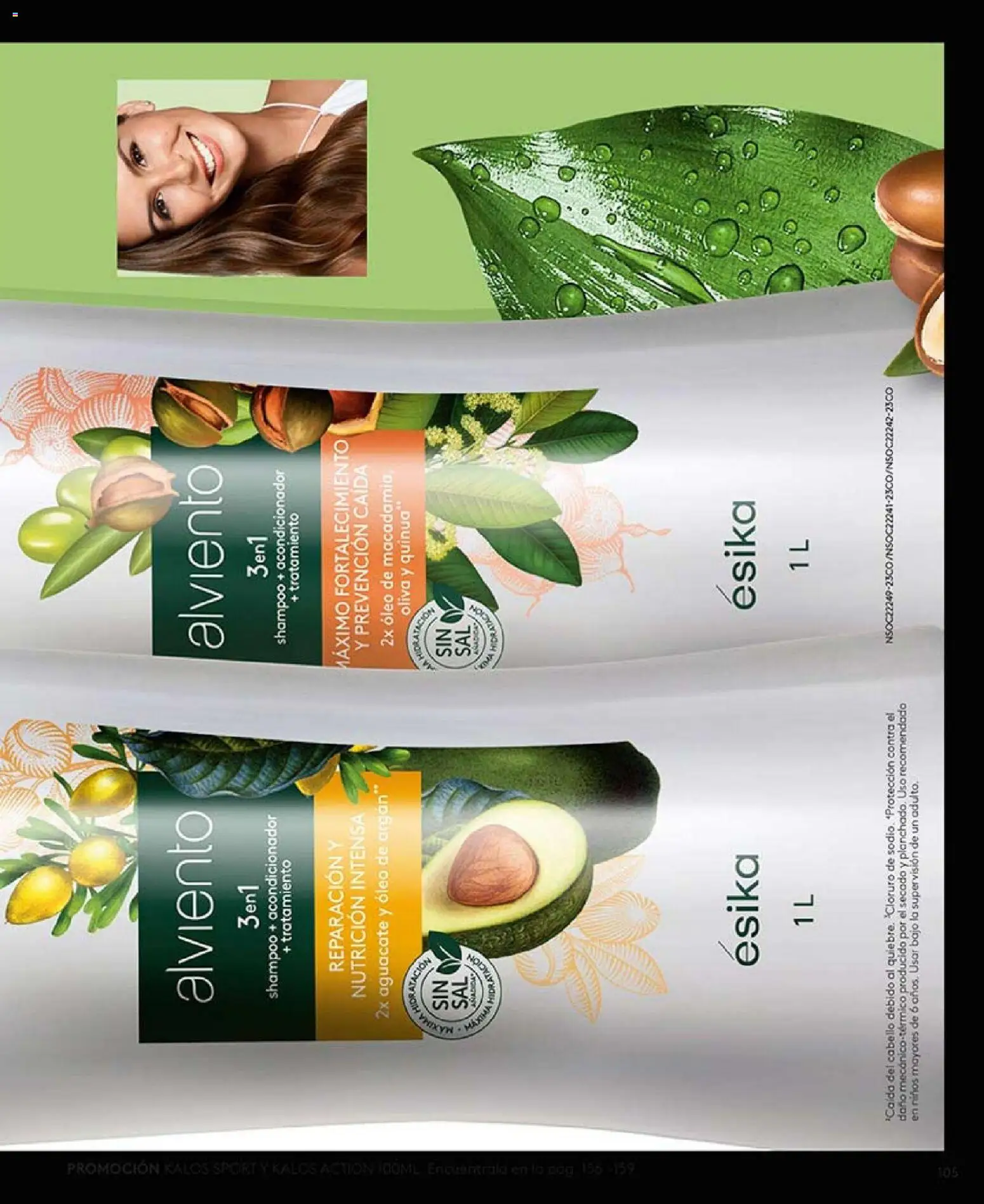 Catálogo Ésika válido desde 27.12.2025 | Página: 105 | Productos: Shampoo, Acondicionador