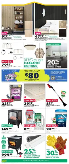 Preview of Kent weekly flyer / circulaire from shop Kent valid from 11.12.2025 | Page: 9 | Products: Gloves, PC, Stove