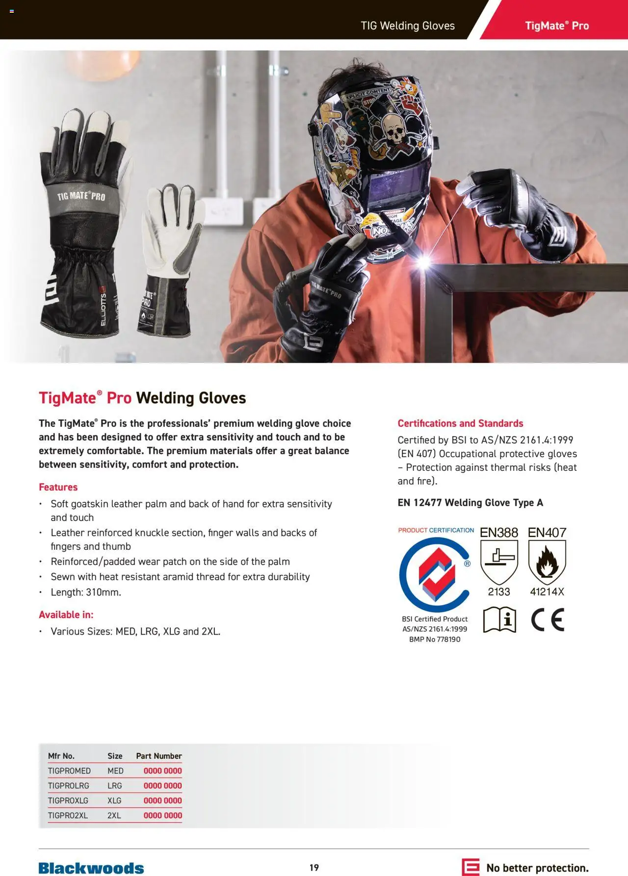 Black Woods catalogue - valid from 22.07.2024 | Page: 19 | Products: Gloves