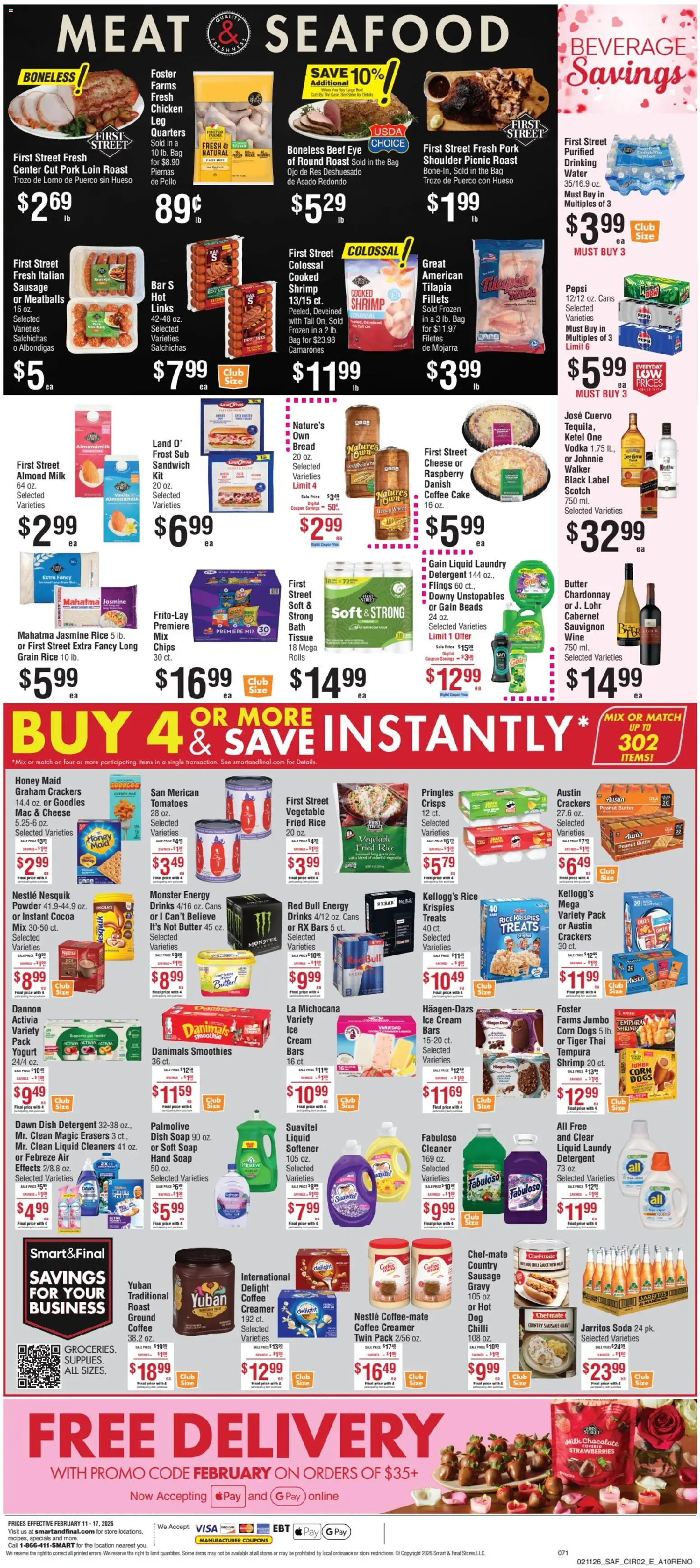Smart & Final Weekly Ad - valid from 11.02.2026 | Page: 3