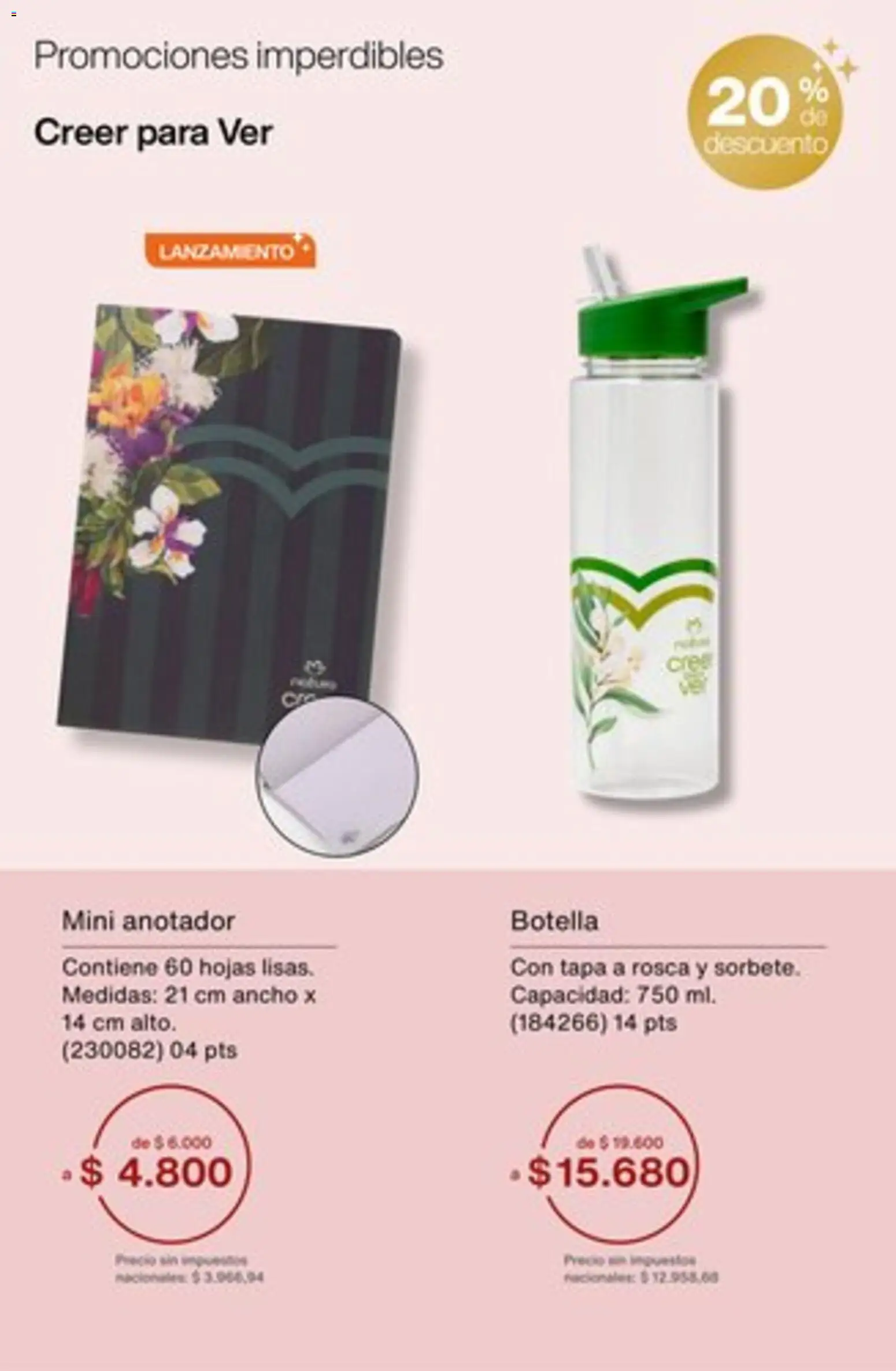 Catálogo Natura Ciclo 16/2025 │ válido desde el 01.11.2025 | Página: 69 | Productos: Botella