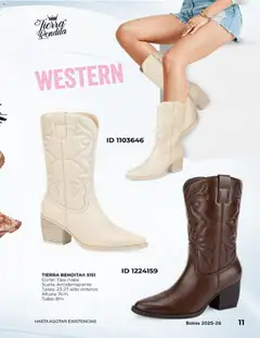 Vista previa de Price Shoes catálogo Botas, nuevo folleto de la tienda, válido en México a partir del 10.12.2025 | Página: 11 | Productos: Botas