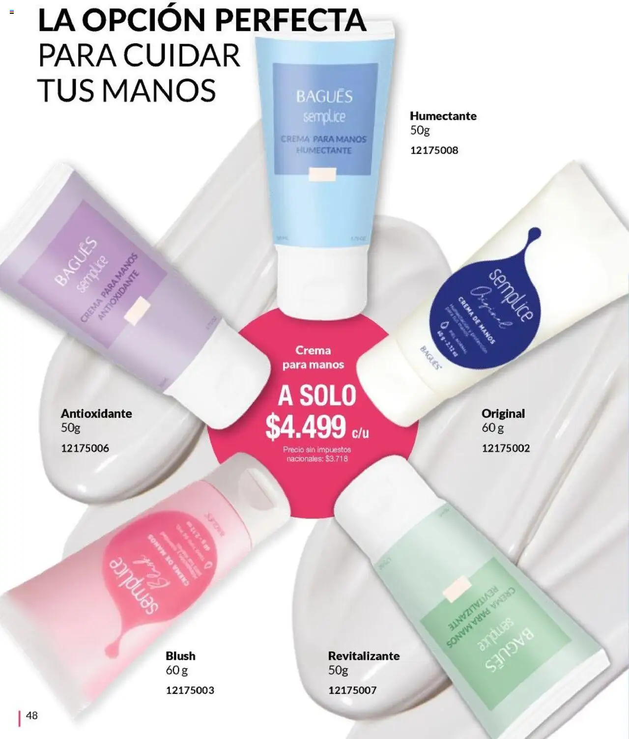 Bagués - Catálogo │ válido desde el 22.09.2025 | Página: 48 | Productos: Crema de manos, Crema