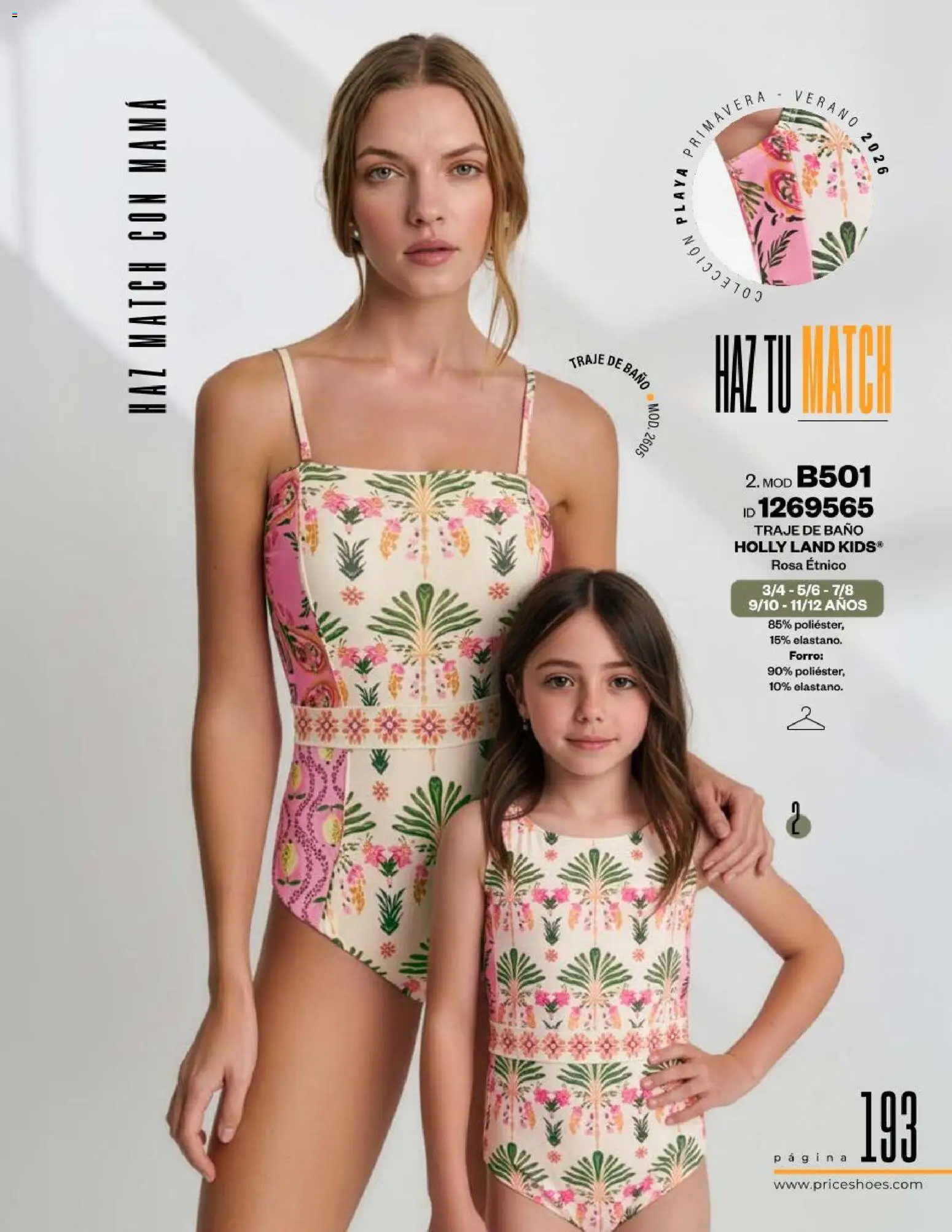 Nuevas ofertas de Price Shoes válidas en toda la República Mexicana desde el 13.02.2026. ¡Encuentra las mejores ofertas en Price Shoes catálogo Playa! | Página: 193 | Productos: Traje, Traje de baño, Baño