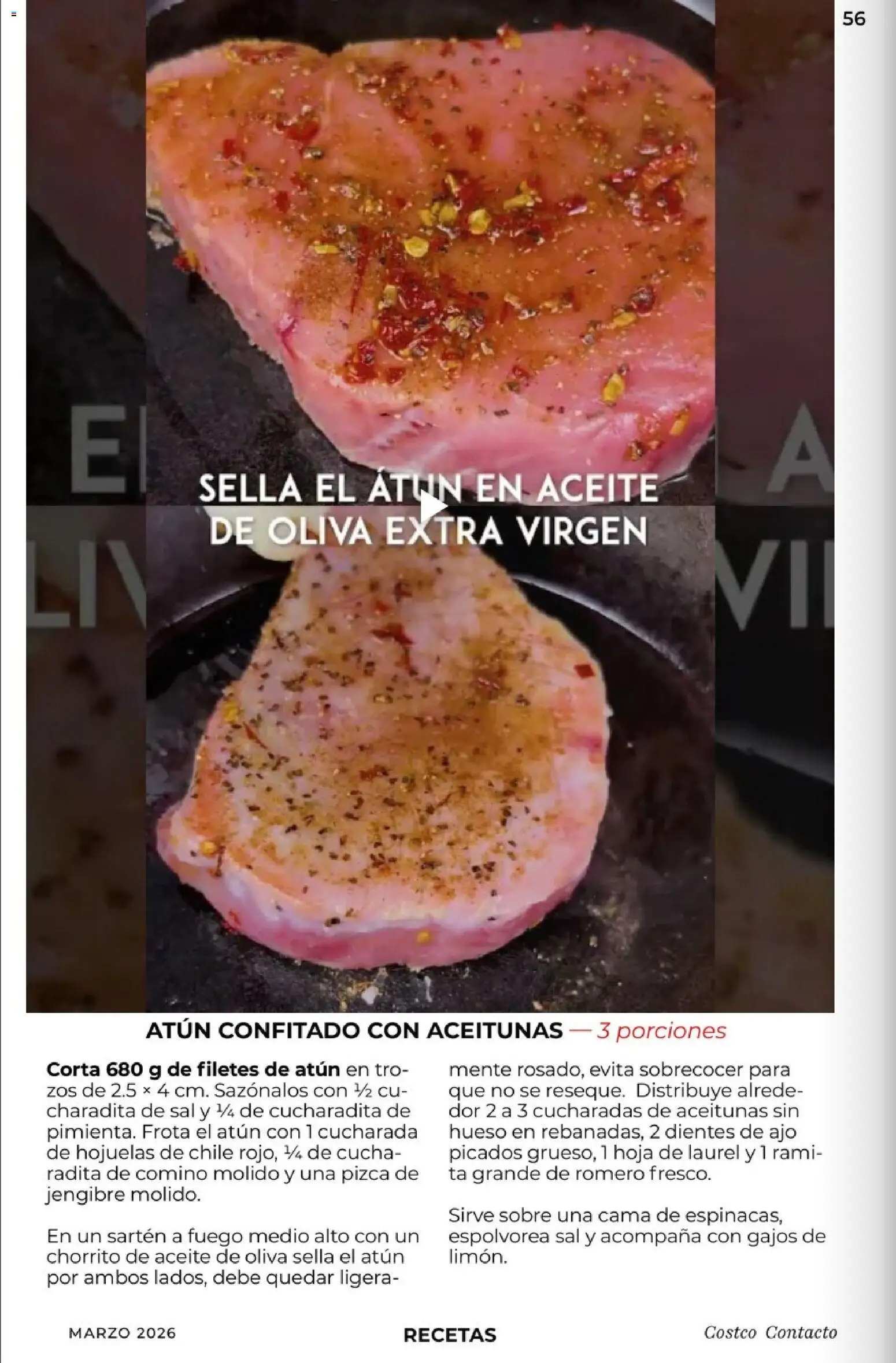 Nuevas ofertas de Costco válidas en toda la República Mexicana desde el 01.03.2026. ¡Encuentra las mejores ofertas en Costco Revista de marzo! | Página: 56 | Productos: Atún, Aceite, Hojuelas, Cama