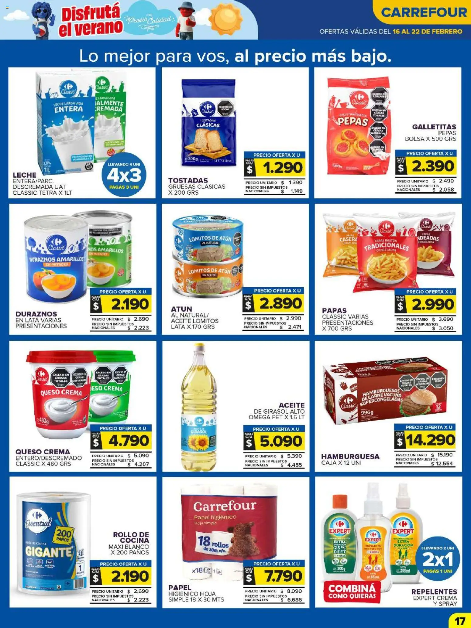 Carrefour Maxi catálogo │ válido desde el 16.02.2026 | Página: 19 | Productos: Bolsa, Caja, Aceite, Queso crema