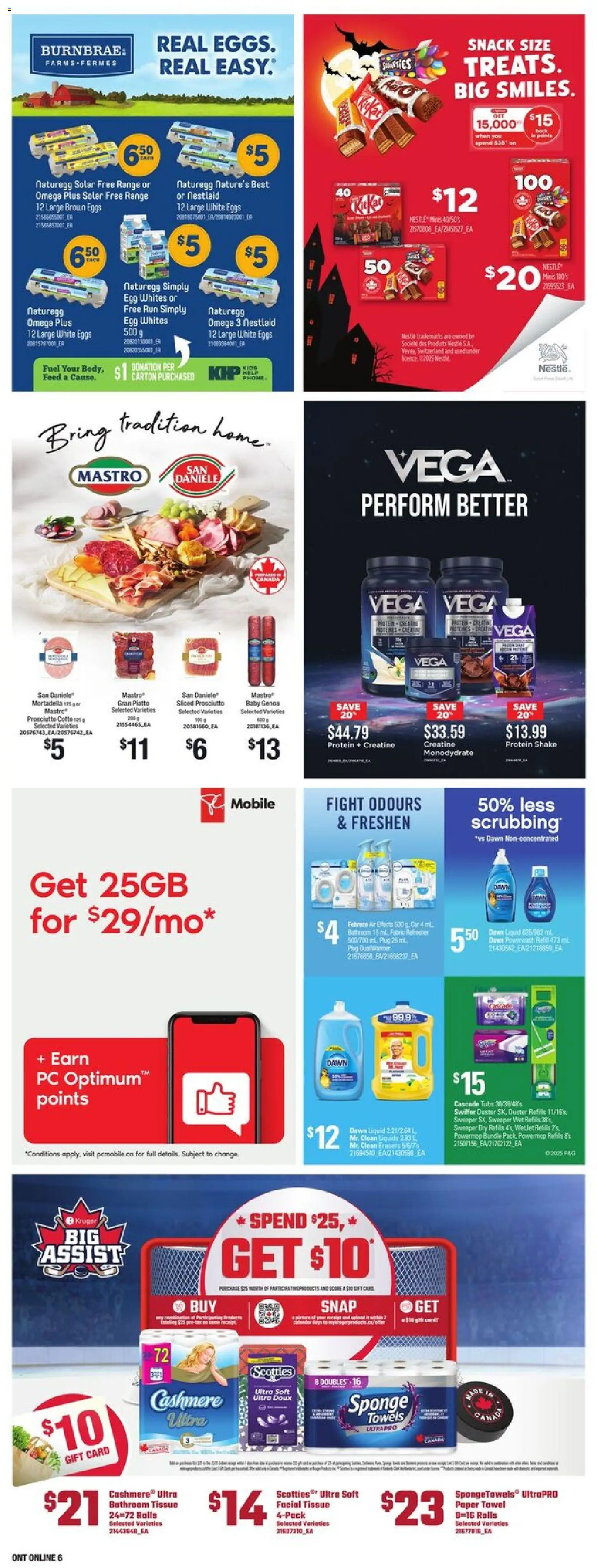Independent Grocer flyer valid from 23.10.2025 | Page: 15 | Products: PC, Sponge, Eggs