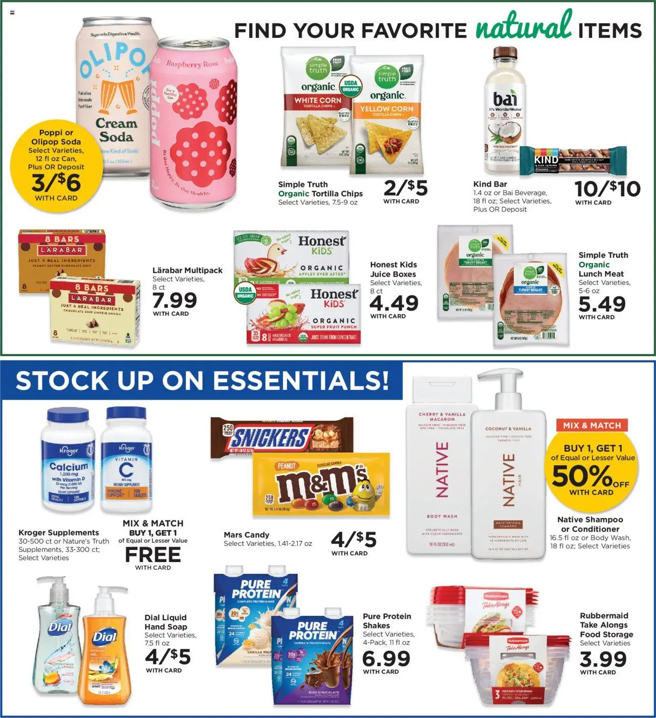 QFC Weekly Ad - OR - valid from 23.07.2025 | Page: 8 | Products: Vitamin, Shampoo, Milk, Raspberry